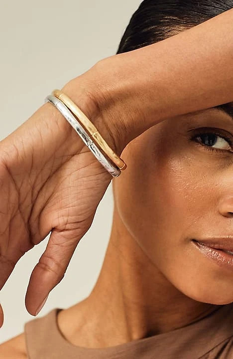 Modern Elements Stretch Bangles | J. Jill