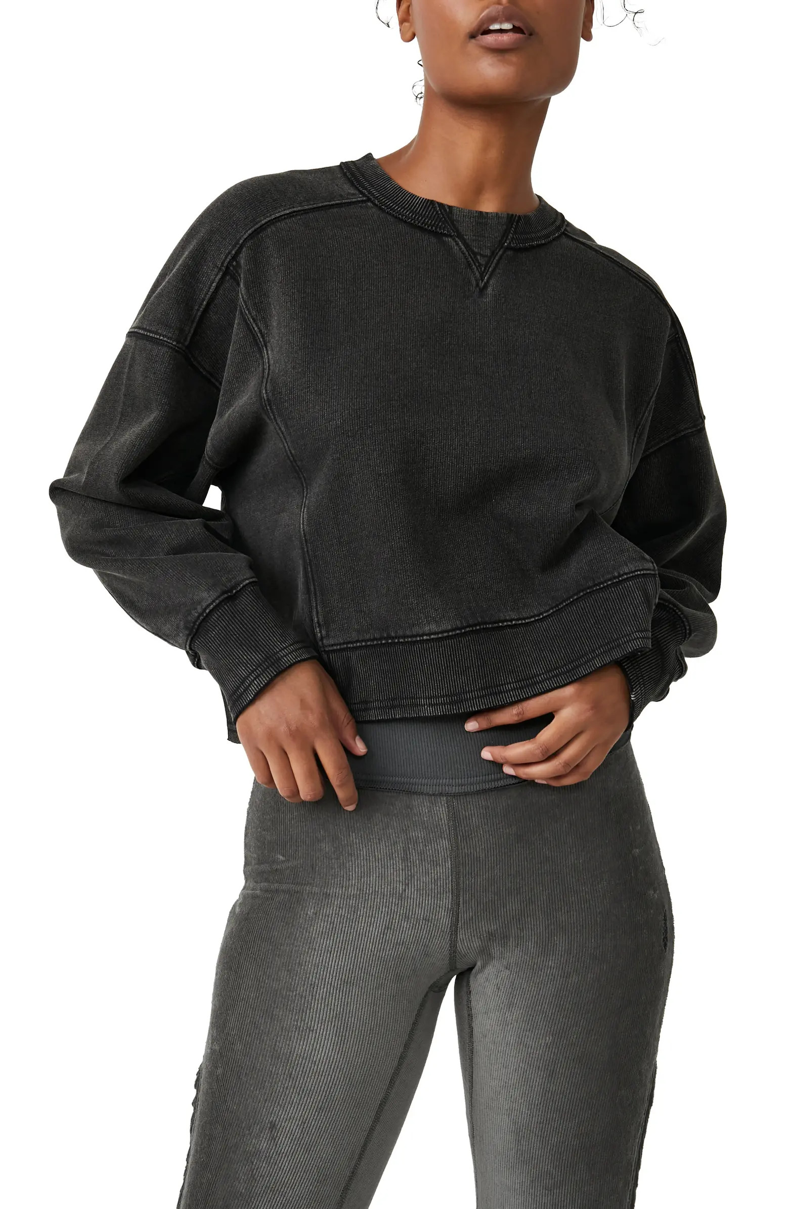 FP Movement Intercept Cotton Blend Sweatshirt | Nordstrom