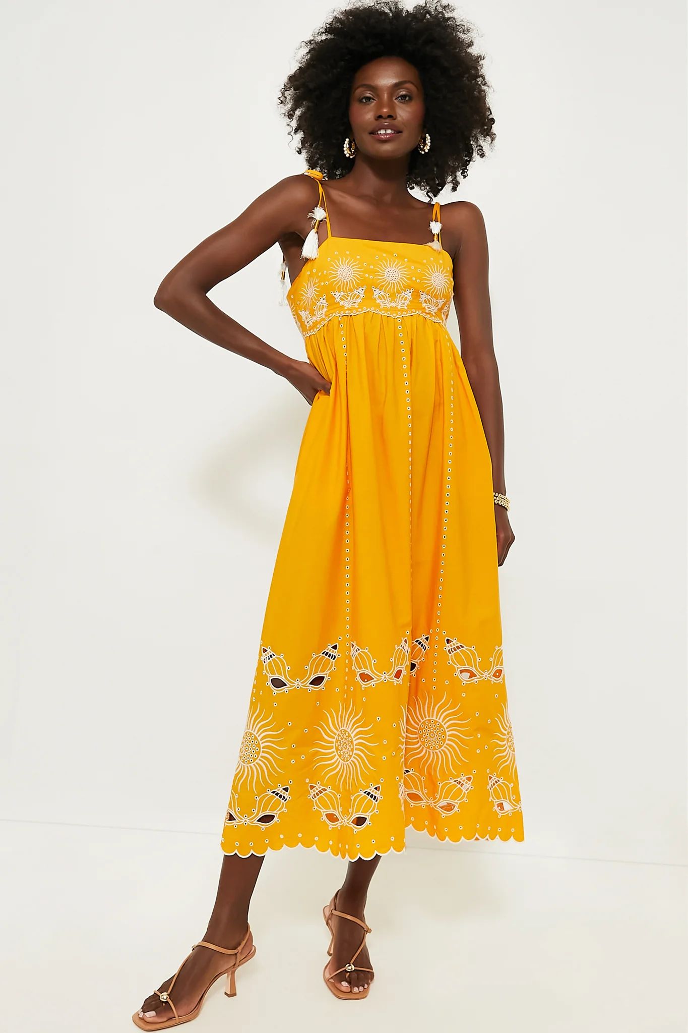 Yellow Daphne Dress | Tuckernuck (US)