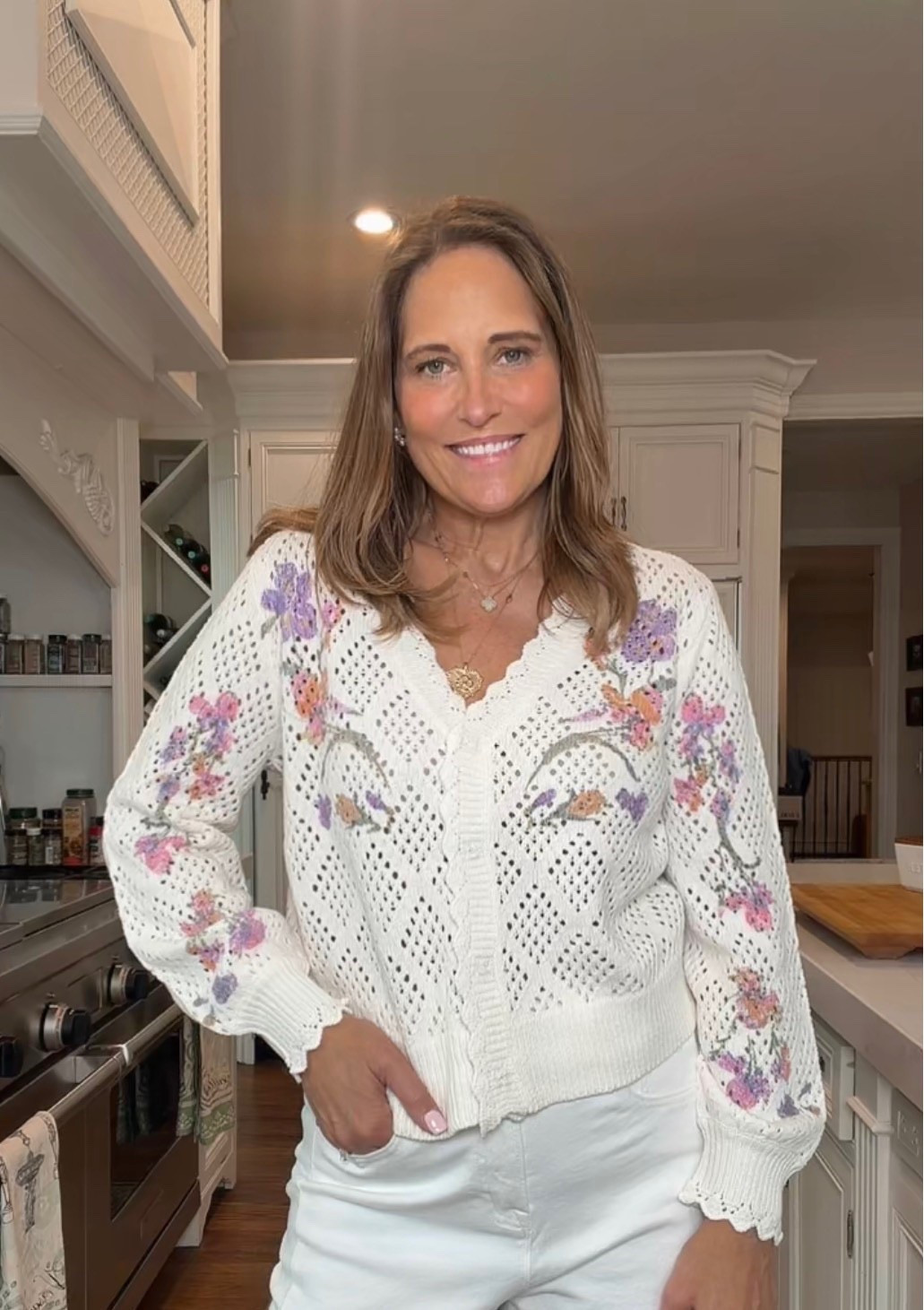 We are in love with this top from Social Threads! The crochet detailing with the adorable spring flowers makes it the perfect piece for the season! Pair it with light wash denim and cute Mary Jane flats!

#LTKSeasonal #LTKMidsize #LTKOver40