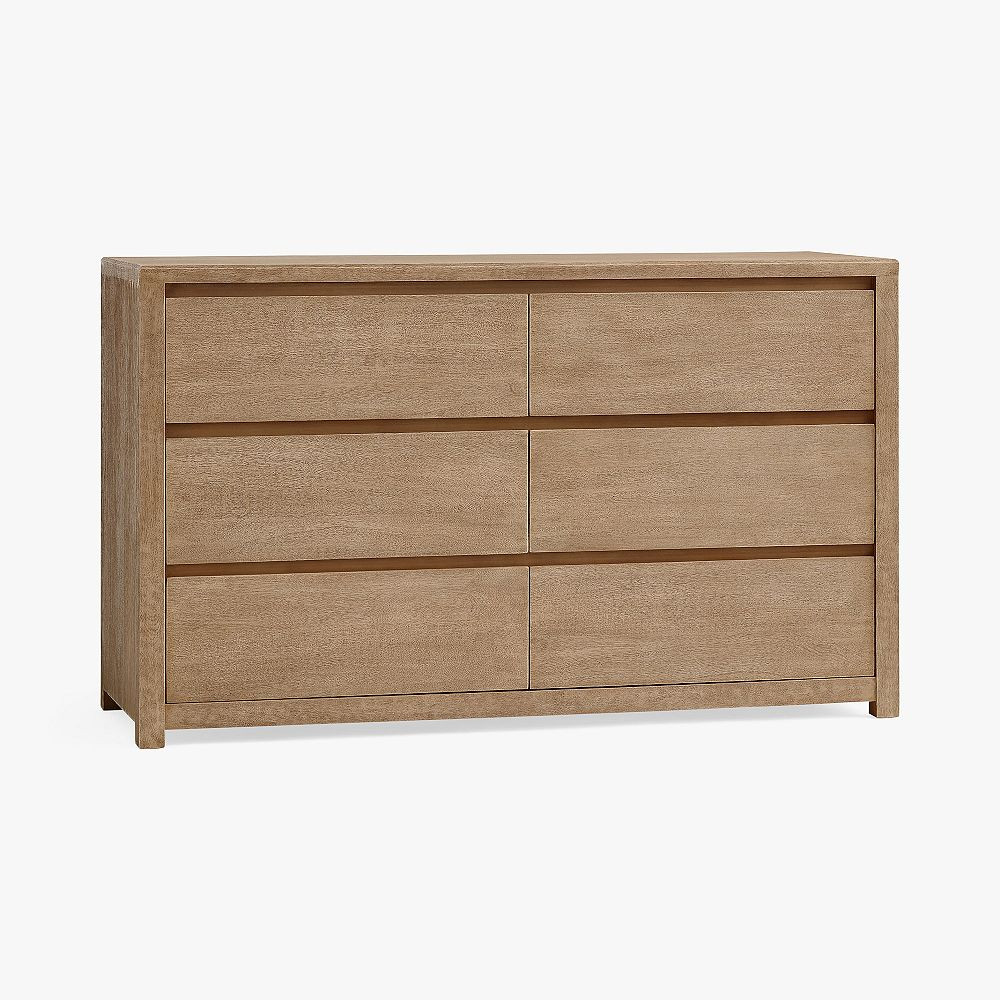Costa 6-Drawer Wide Dresser (56w x 19d") | Pottery Barn Teen