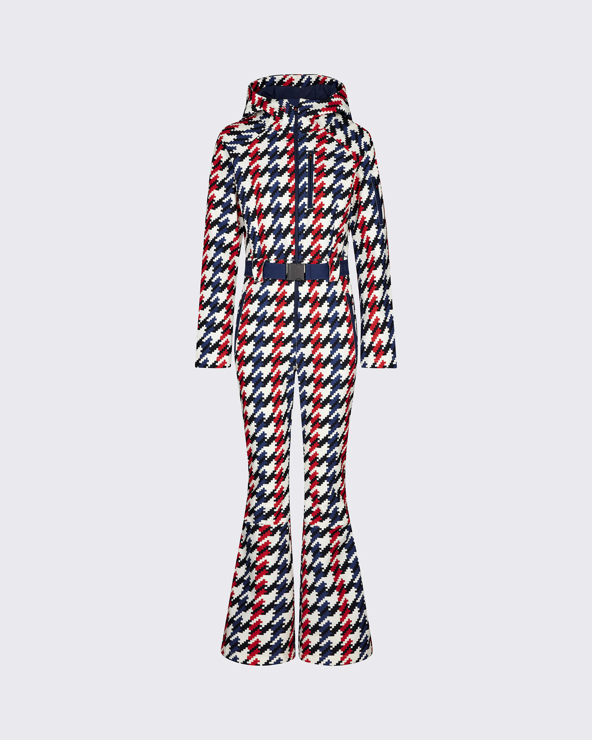 Houndstooth Ski Suit | Perfect Moment