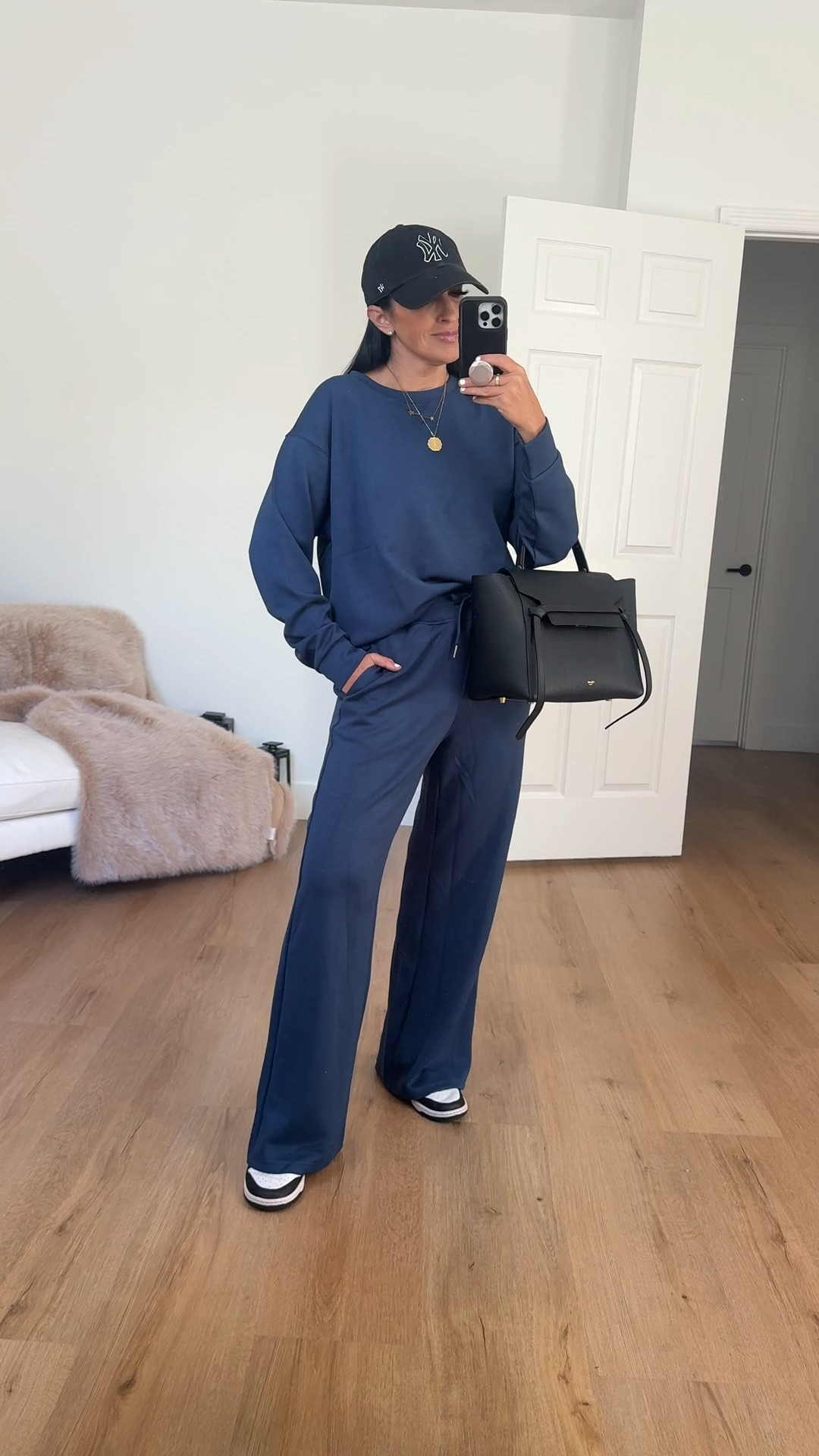 Feels like Spanx two piece set wearing size medium.