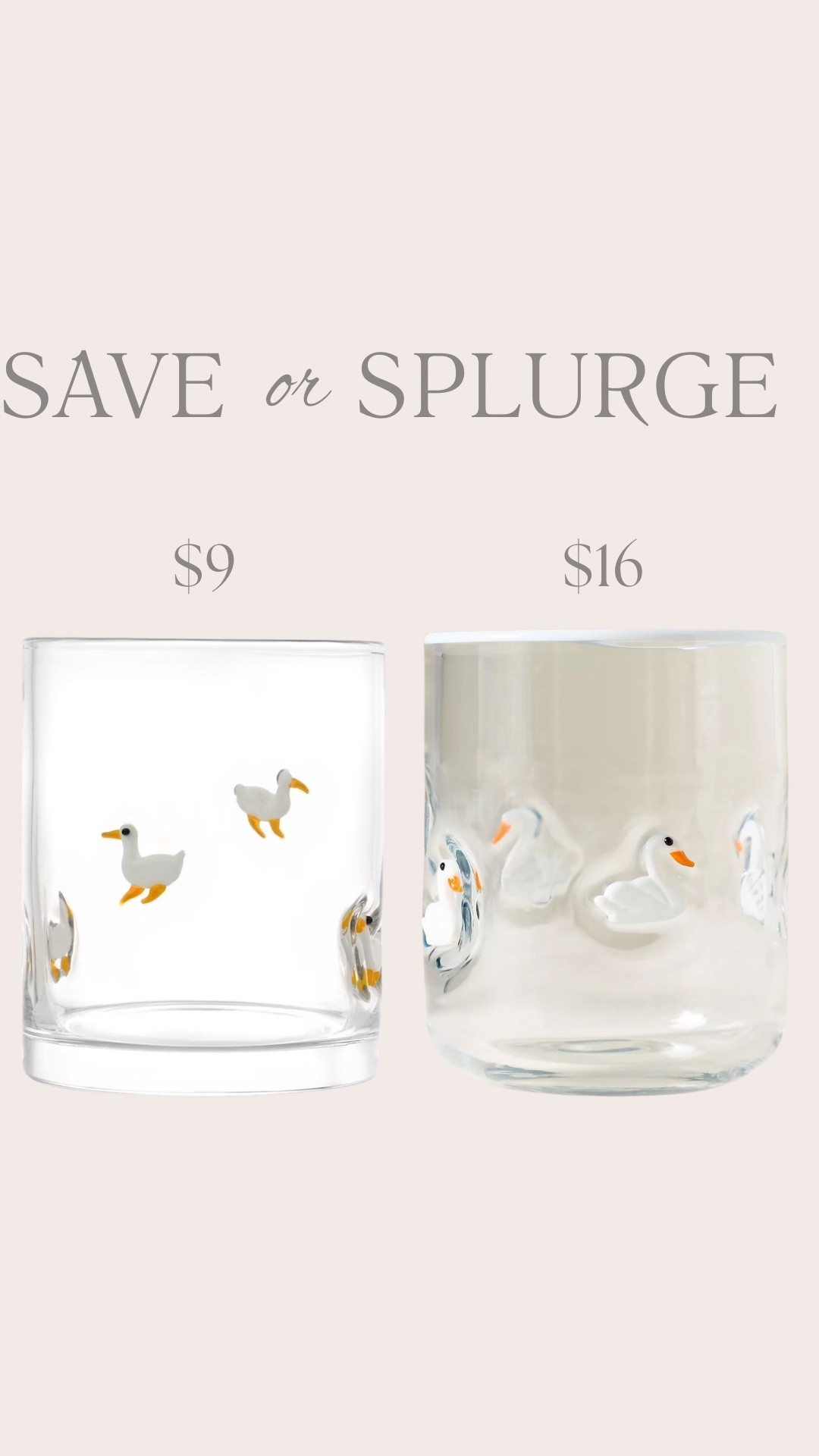 Save vs splurge 

#LTKHome