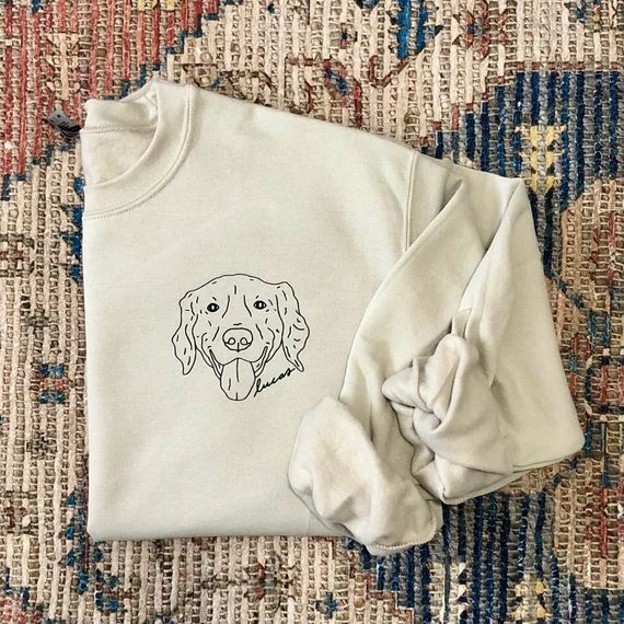 Custom Pet Sketch Sweatshirt | Etsy (US)