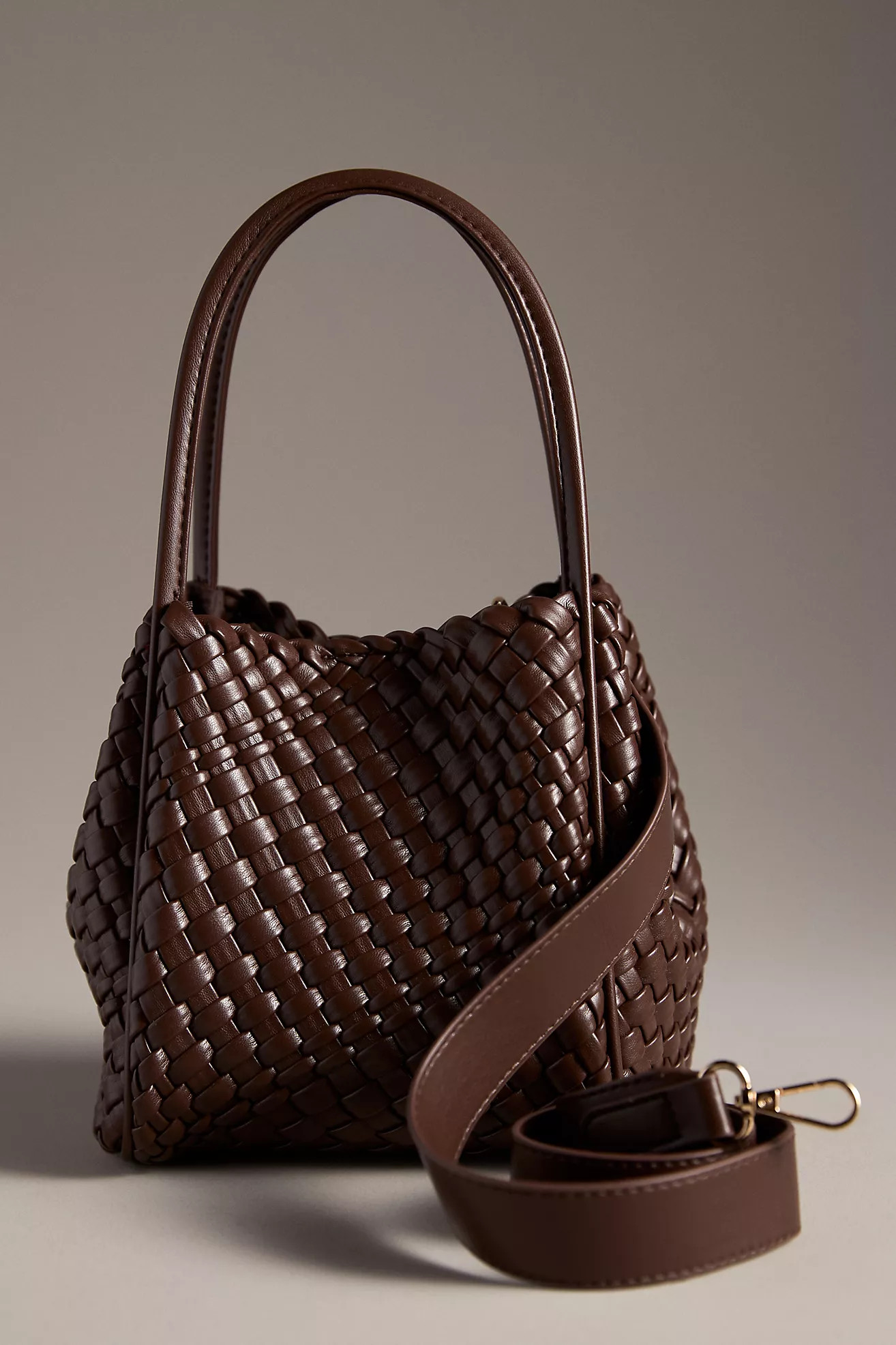 The Woven Mini Hollace Tote | Anthropologie (US)