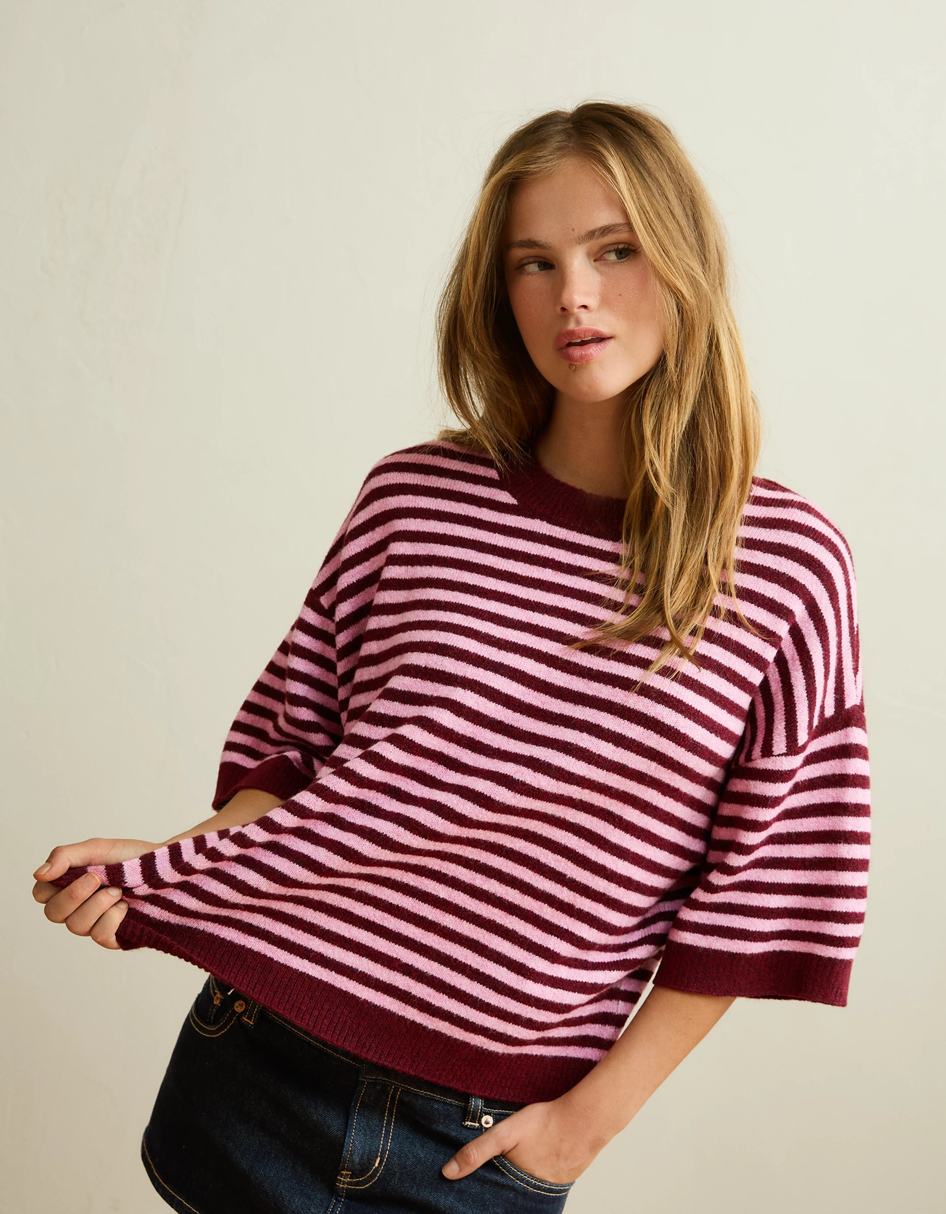 AE Whoa So Soft Short-Sleeve Sweater | American Eagle Outfitters (US & CA)