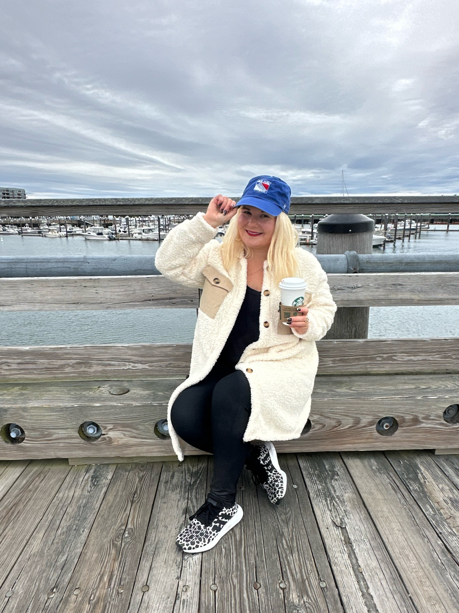 Tonight the Rangers play😍😍😍

A Rangers baseball cap is my go to. And this cozy sherpa jacket keeps me warm not just doing autumnal activities but also at the rink. I sized up to a medium and am on the fence about a large. It could be a little bigger (wearing a tank top), so if you are between sizes definitely size up one size and maybe even two (for comparison I am a size 4-6 in tops and usually a 6 in jackets, broad shouldered, but no cleavage😅)

#LTKStyleTip #LTKSeasonal #LTKGiftGuide