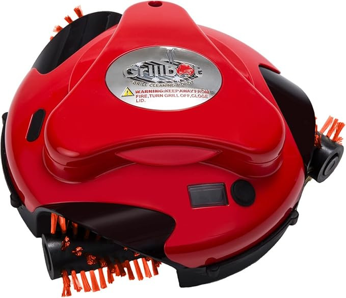 Grillbot Automatic Grill Cleaning Robot with Nylon Brushes, Electric BBQ Cleaner Brush with Motor... | Amazon (US)