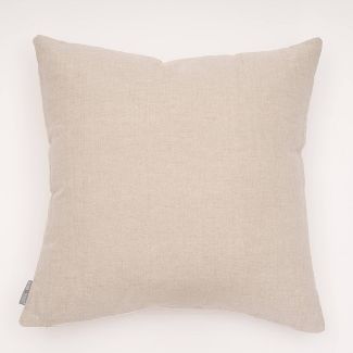 Oversize Dainty Chenille to Linen Reverse Throw Pillow - Evergrace | Target