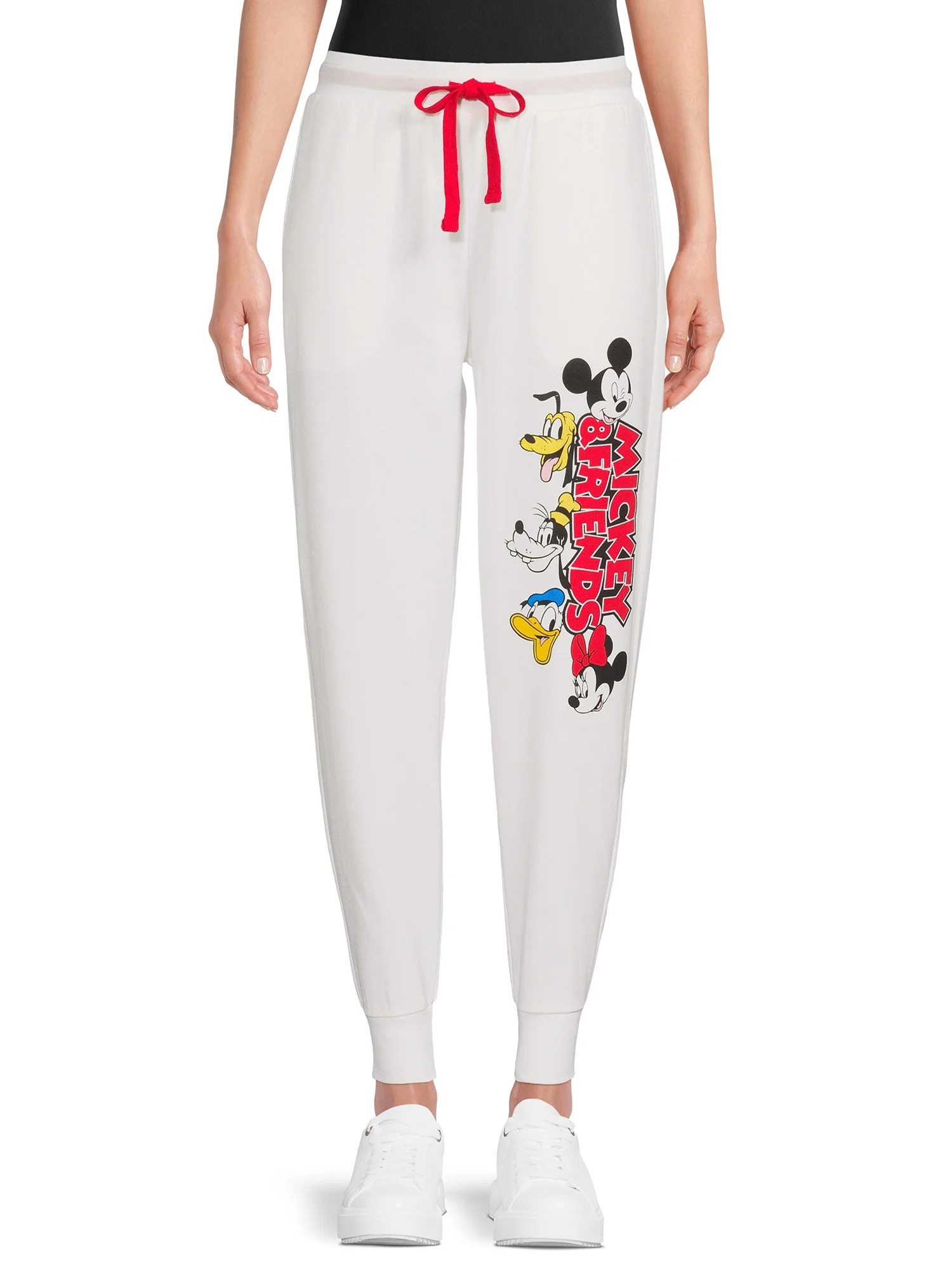 Mickey Mouse Junior's Graphic Print Joggers - Walmart.com | Walmart (US)