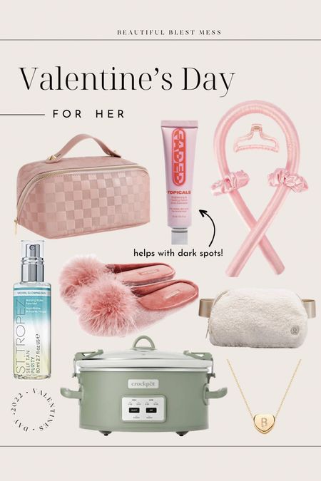 Valentine’s Day gifts for her + wife gifts for vday + gifts for mom + wife + birthday gift for her + heartless curls + self tanner + lulu lemon + beauty + fashion + Amazon gift finds

#LTKGiftGuide #LTKFind #LTKbeauty