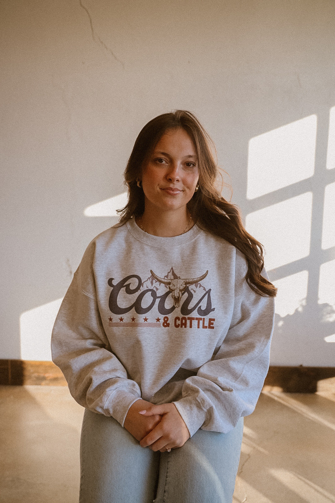Coors & Cattle Western Sweatshirt - Etsy | Etsy (US)