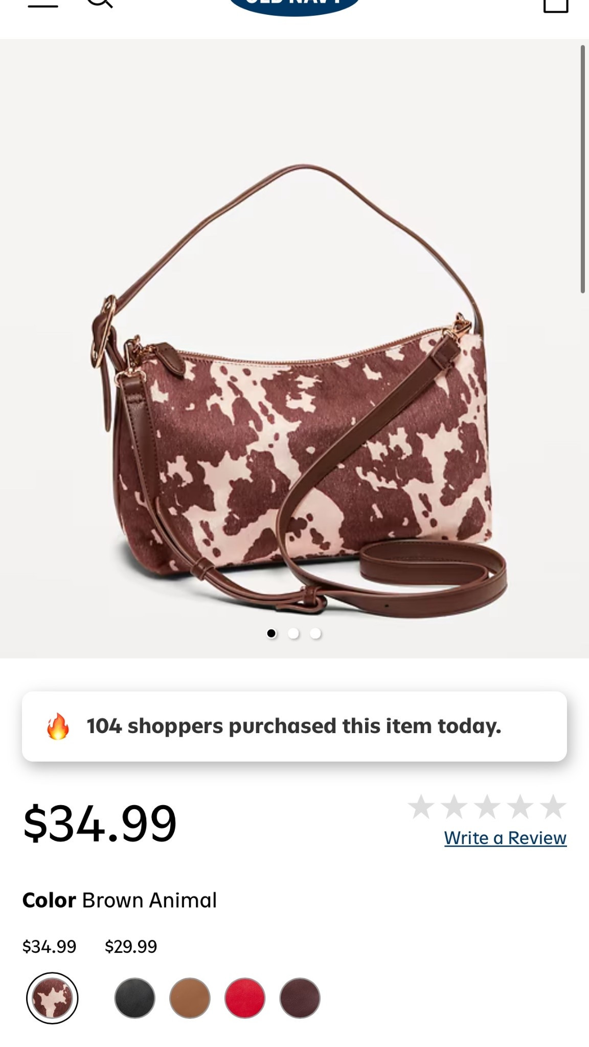 Cow print bag fall 2025

#LTKStyleTip #LTKFindsUnder100