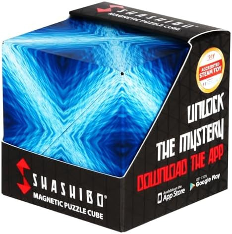 Shashibo Shape Shifting Box - Award-Winning STEM Fidget Toy with Ultra Strong Magnets - Puzzle Cu... | Amazon (US)
