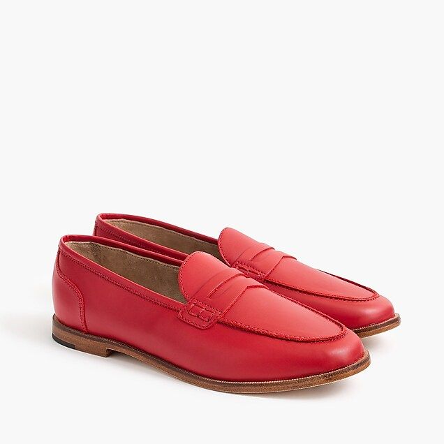 Ryan penny loafers in leather | J.Crew US