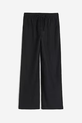 Wide-leg Linen-blend Pants | H&M (US + CA)