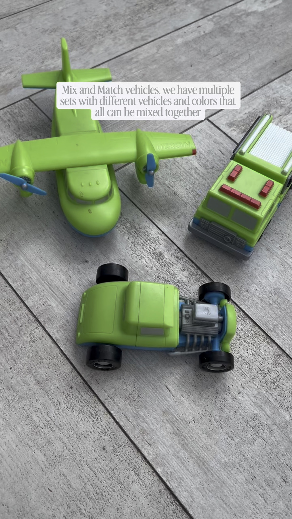 These mix n match vehicles have been a favorite of all four of my boys.  They’re also have a smaller version.  We have multiple different vehicles sets that all can be combined together.

A great gift idea for boys | gifts for boys | kids gift guide | gift ideas for kids

#LTKKids #LTKGiftGuide #LTKFindsUnder50