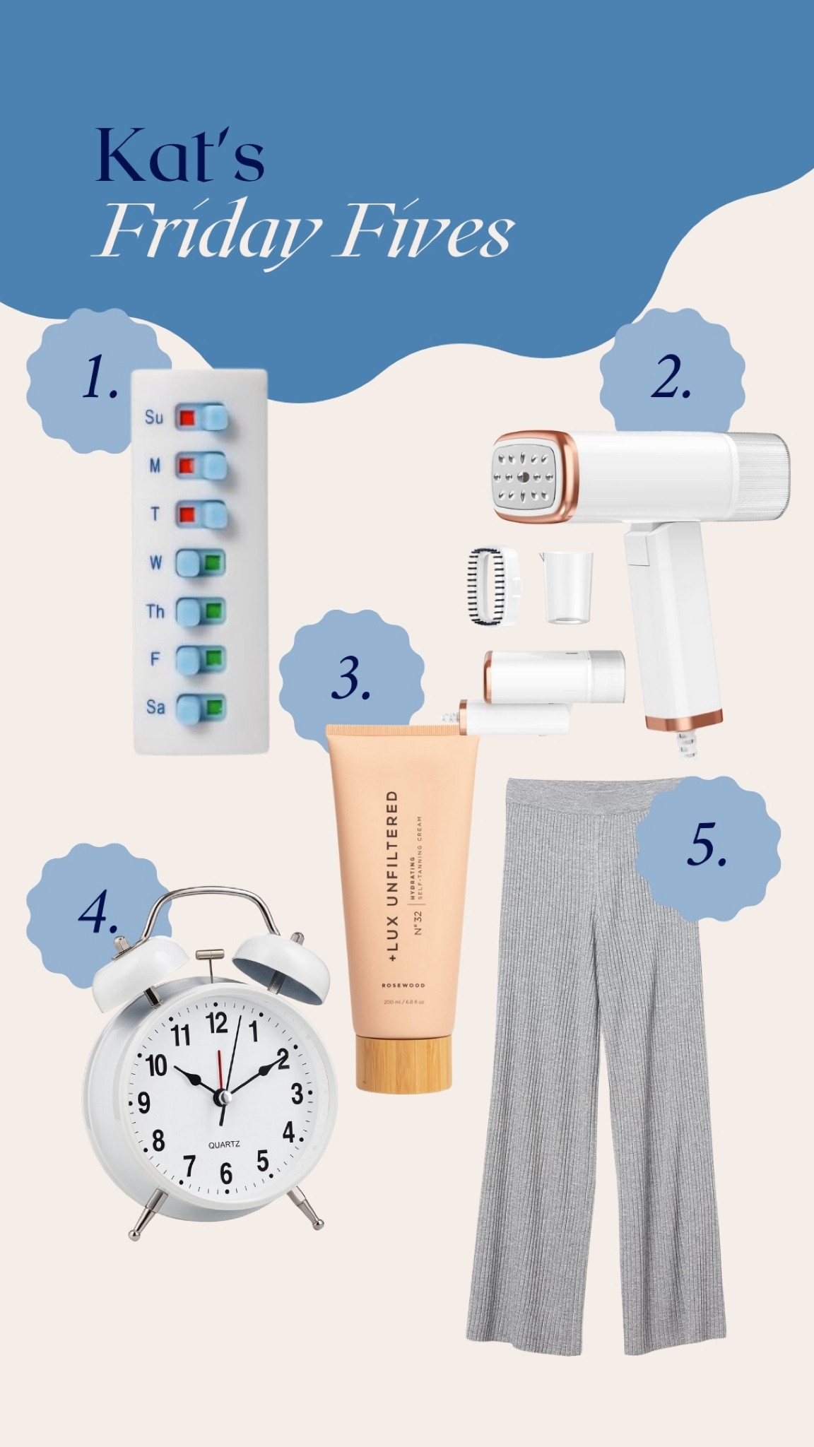 This week’s Friday Fives5️⃣

#LTKfindsunder100 #LTKSeasonal #LTKstyletip