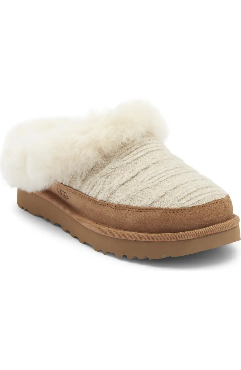 Cluggette Genuine Shearling Lined Indoor/Outdoor Slipper (Women) | Nordstrom Rack