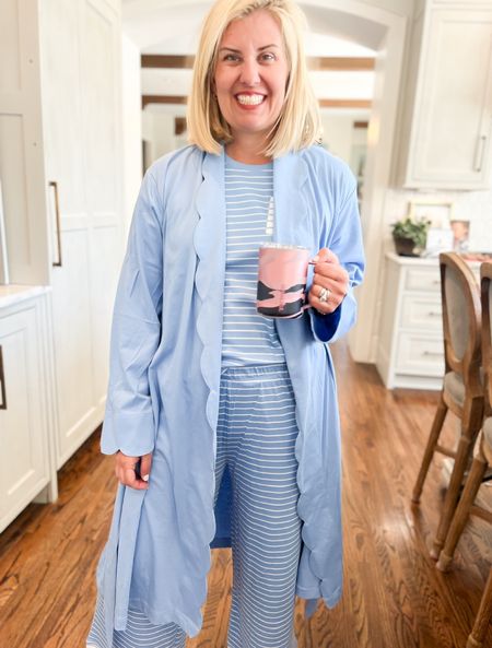 Pajamas + a robe… perfect for travel, for gifting, for a just because night!


#LTKtravel #LTKGiftGuide #LTKover40