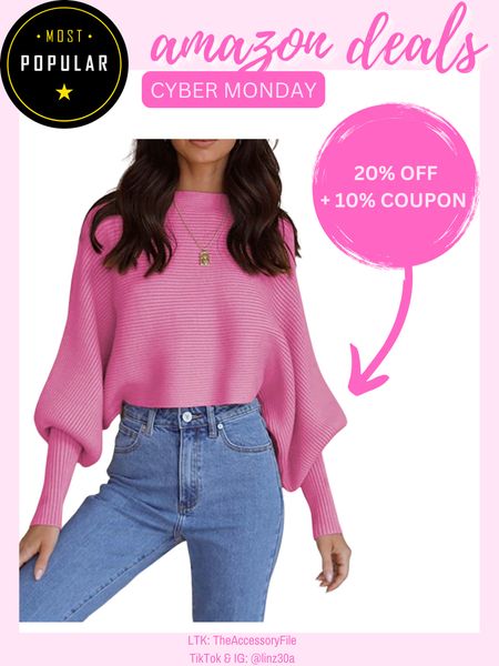 One of my top sellers is on sale for cyber Monday! Marked down 20% + an additional 10% coupon. 

Winter outfits, gifts for her, winter fashion, amazon fashion, pink amazon sweater #blushpink #winterlooks #winteroutfits #winterstyle #winterfashion #wintertrends #shacket #jacket #sale #under50 #under100 #under40 #workwear #ootd #bohochic #bohodecor #bohofashion #bohemian #contemporarystyle #modern #bohohome #modernhome #homedecor #amazonfinds #nordstrom #bestofbeauty #beautymusthaves #beautyfavorites #goldjewelry #stackingrings #toryburch #comfystyle #easyfashion #vacationstyle #goldrings #goldnecklaces #fallinspo #lipliner #lipplumper #lipstick #lipgloss #makeup #blazers #primeday #StyleYouCanTrust #giftguide #LTKRefresh #LTKSale #springoutfits #fallfavorites #LTKbacktoschool #fallfashion #vacationdresses #resortfashion #summerfashion #summerstyle #rustichomedecor #liketkit #highheels #Itkhome #Itkgifts #Itkgiftguides #springtops #summertops #Itksalealert #LTKRefresh #fedorahats #bodycondresses #sweaterdresses #bodysuits #miniskirts #midiskirts #longskirts #minidresses #mididresses #shortskirts #shortdresses #maxiskirts #maxidresses #watches #backpacks #camis #croppedcamis #croppedtops #highwaistedshorts #goldjewelry #stackingrings #toryburch #comfystyle #easyfashion #vacationstyle #goldrings #goldnecklaces #fallinspo #lipliner #lipplumper #lipstick #lipgloss #makeup #blazers #highwaistedskirts #momjeans #momshorts #capris #overalls #overallshorts #distressesshorts #distressedjeans #whiteshorts #contemporary #leggings #blackleggings #bralettes #lacebralettes #clutches #crossbodybags #competition #beachbag #halloweendecor #totebag #luggage #carryon #blazers #airpodcase #iphonecase #hairaccessories #fragrance #candles #perfume #jewelry #earrings #studearrings #hoopearrings #simplestyle #aestheticstyle #designerdupes #luxurystyle #bohofall #strawbags #strawhats #kitchenfinds #amazonfavorites #bohodecor #aesthetics 


#LTKCyberweek #LTKGiftGuide #LTKsalealert
