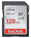 SanDisk Ultra 128GB SDXC UHS-I Memory Card up to 80MB/s (SDSDUNC-128G-GN6IN), Black | Amazon (US)