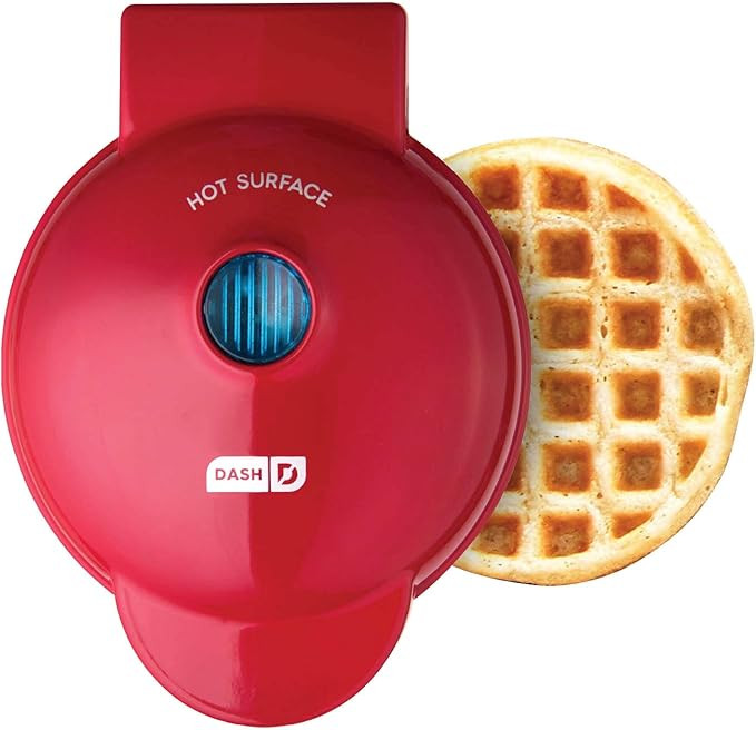 Dash Mini Waffle Maker for Individual Waffles, Hash Browns, Keto Chaffles with Easy to Clean, Non... | Amazon (US)
