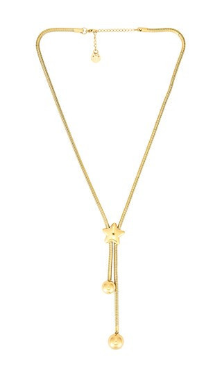 BRACHA Maven Star Bolo Necklace in Metallic Gold. | Revolve Clothing (Global)