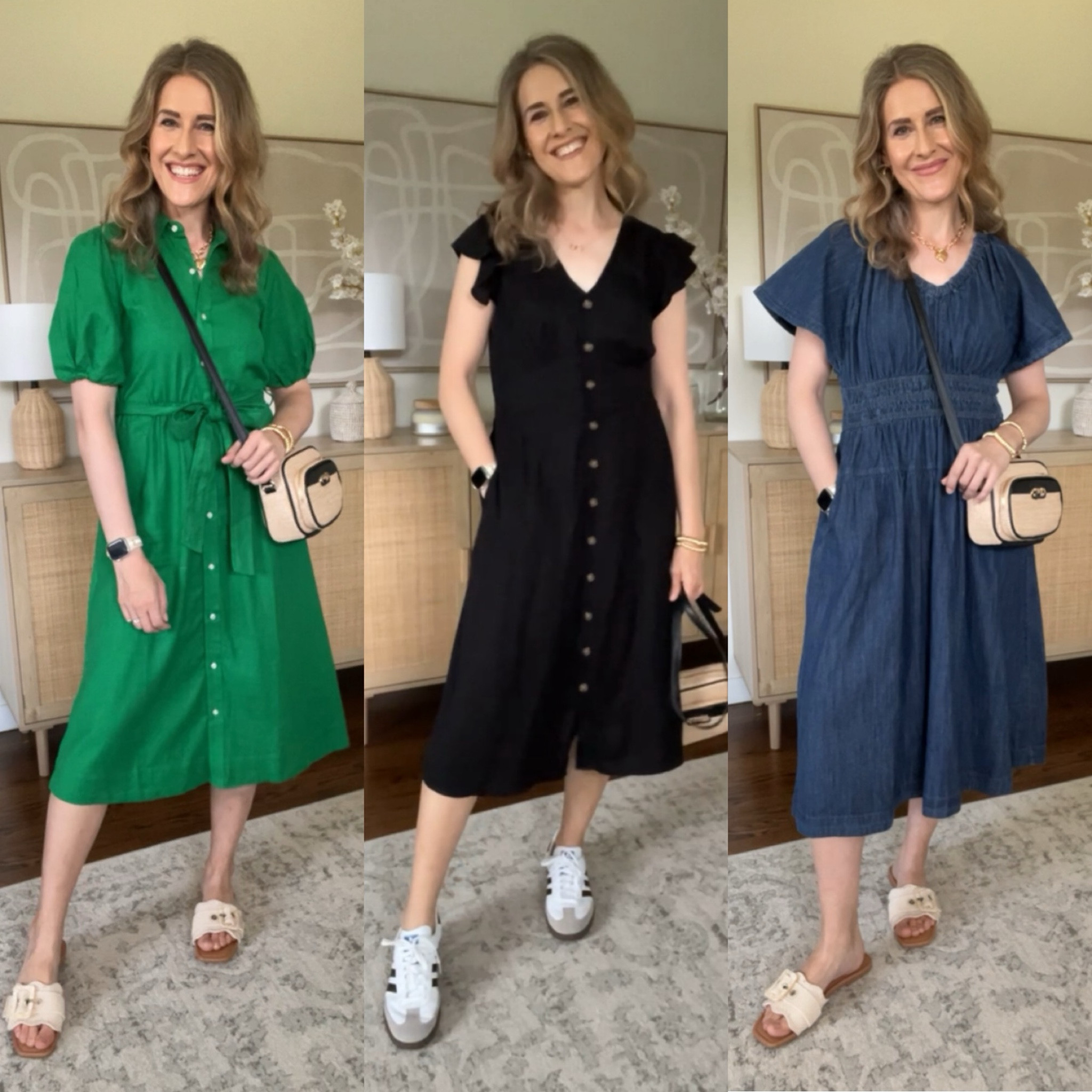 Walmart dresses I love! True size small #walmartfashion 

#LTKStyleTip #LTKFindsUnder50 #LTKWorkwear