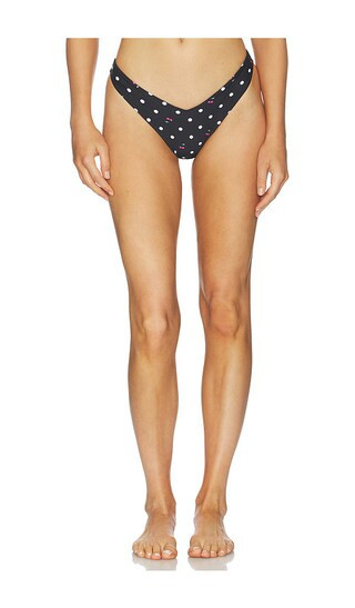 AFRM Rio Bikini Bottom in Black. - size XS | Revolve Clothing (Global)