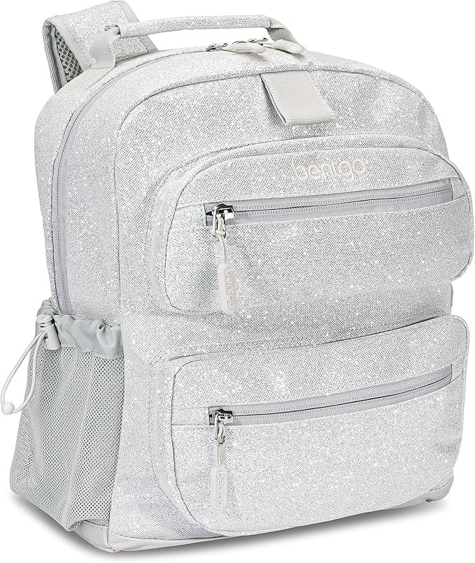 Bentgo® Kids Backpack - Glitter Designed Lightweight 14” Backpack for School, Travel & Daycare... | Amazon (US)