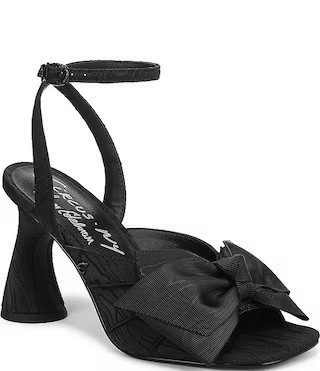 Circus NY by Sam Edelman Wilma Textured Fabric Bow Ankle Strap Dress Sandals | Dillard's | Dillard's