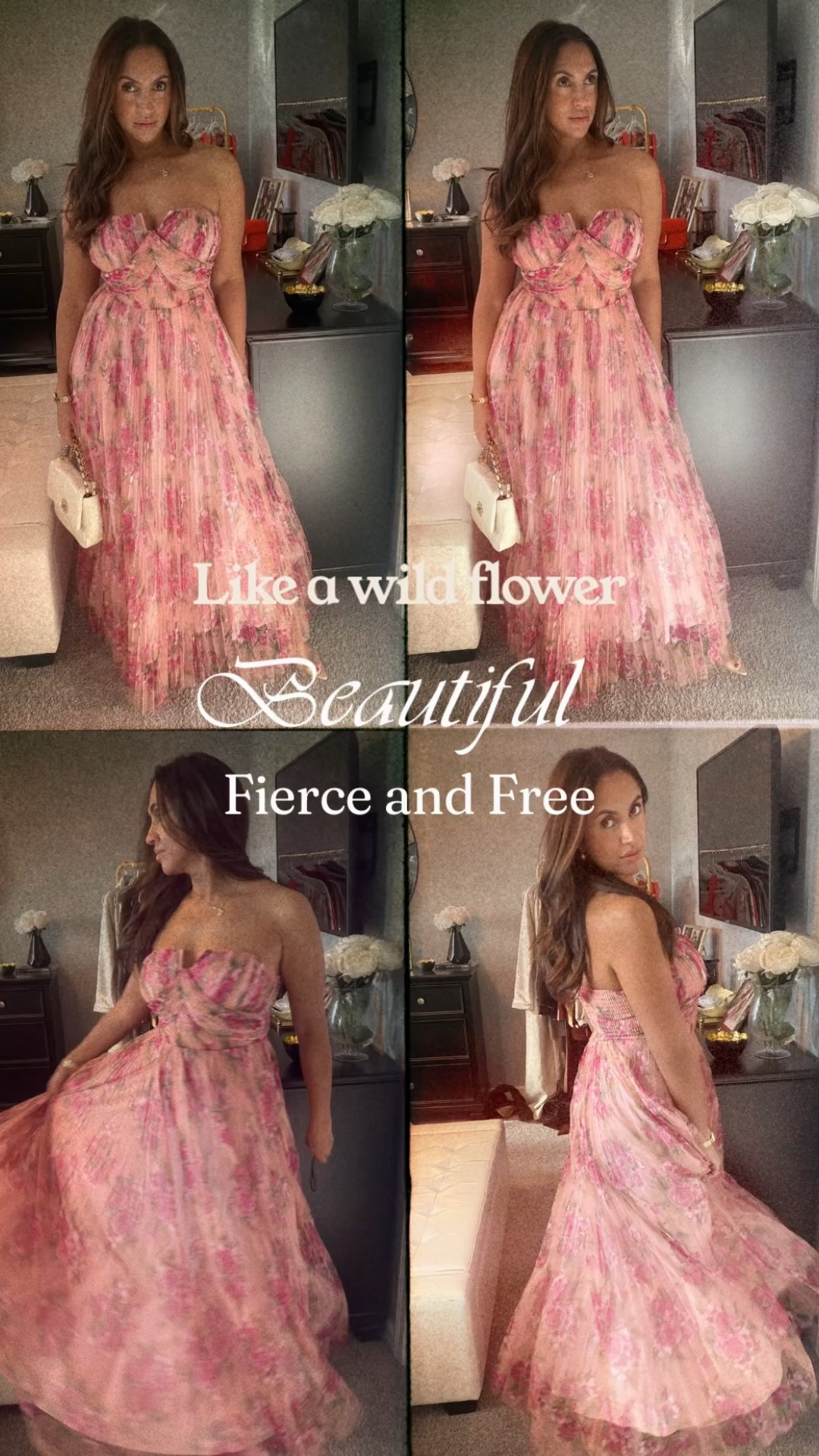 Day 5 of spring outfits 🌸 Morning Garden Tulle Maxi dress is so stunning. 
I’m 5’3 and 130 lbs. I’m in a medium but I would size down, the top was a little large for me  

#LTKSpringSale #LTKSeasonal #LTKootd
