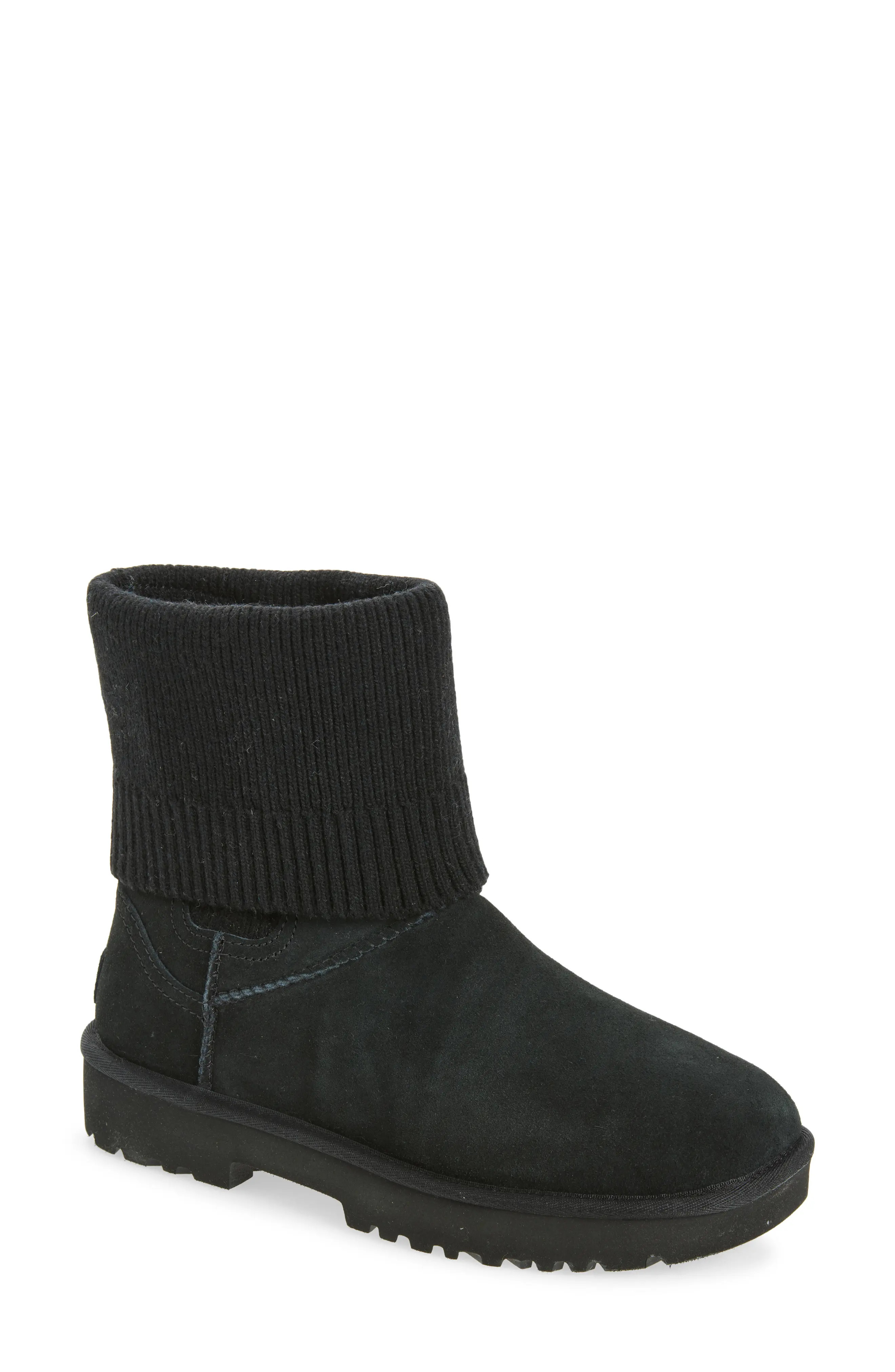 UGG® Marais Knit Chelsea Bootie in Chestnut at Nordstrom Rack, Size 6 | Nordstrom Rack