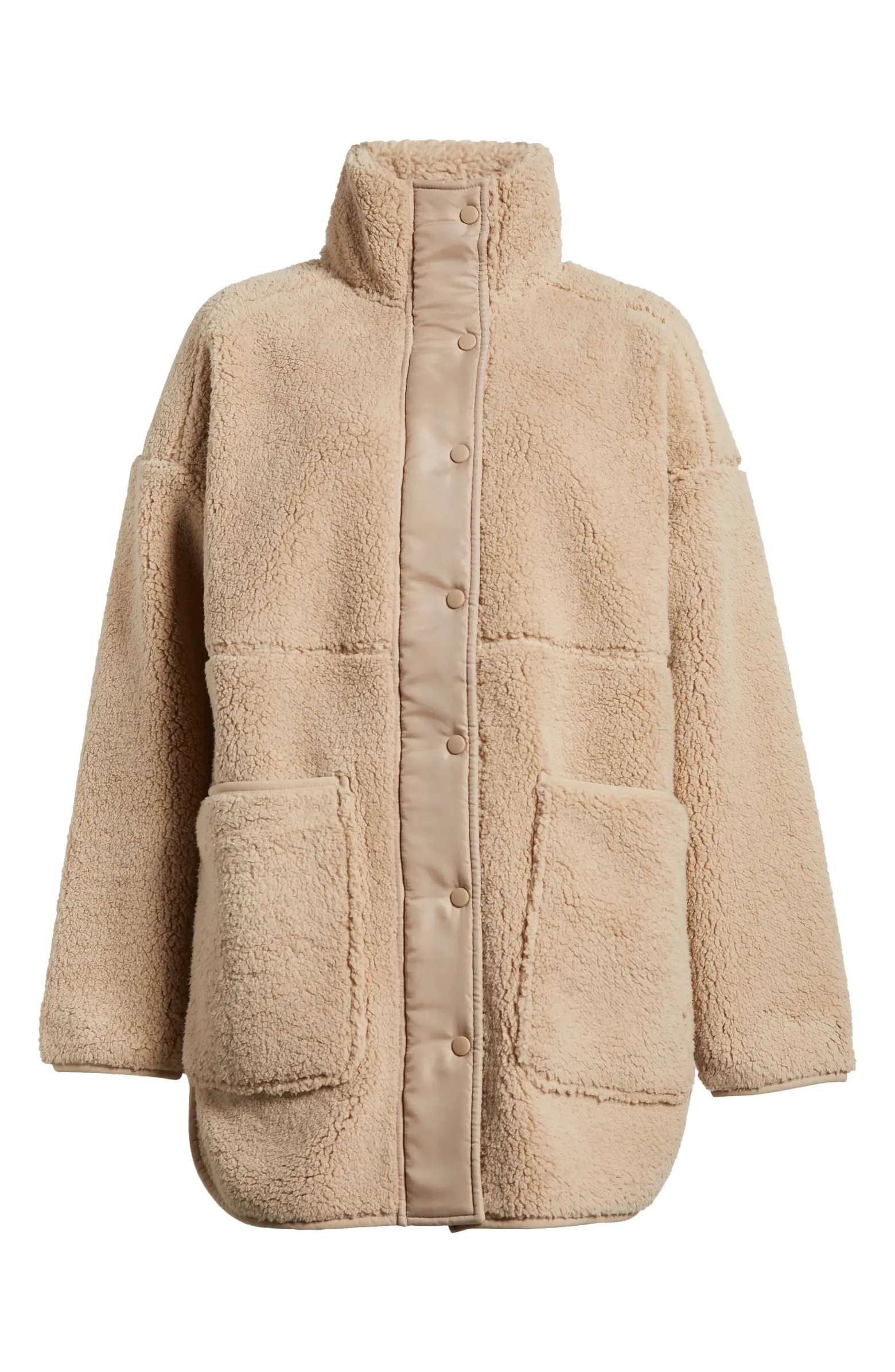 Cozy Faux Shearling Jacket | Nordstrom