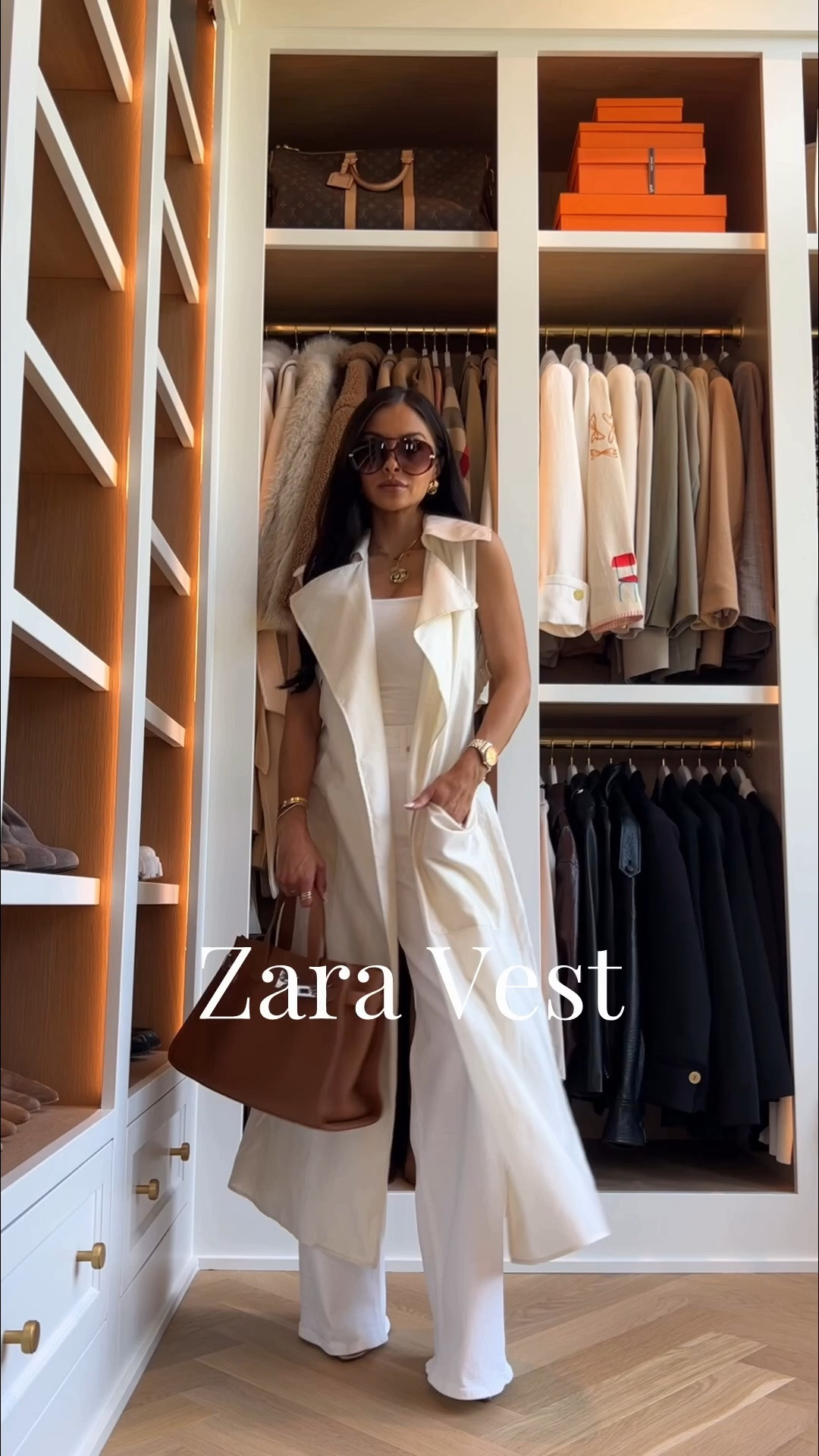 Summer outfit ideas
Zara vest wearing an xs
Zara white denim
Amazon handbag and sunglasses

#LTKOver40 #LTKWorkwear #LTKootd