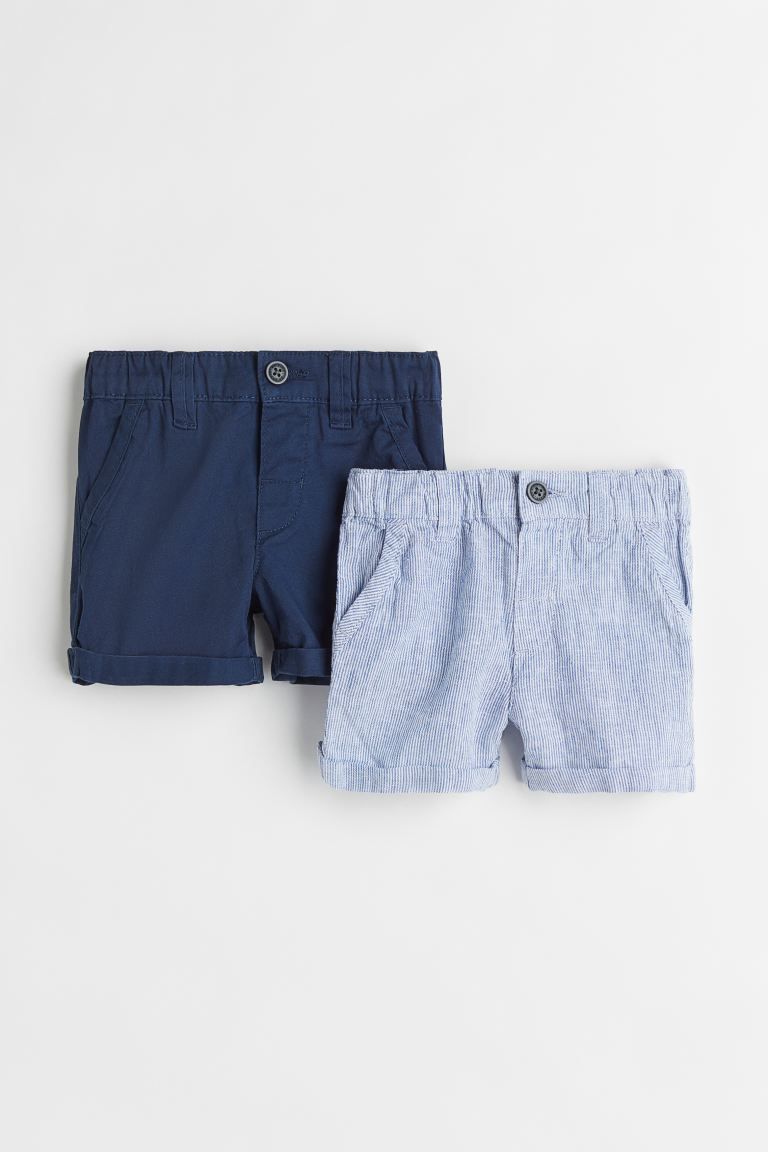 2-pack Chino Shorts | H&M (US + CA)