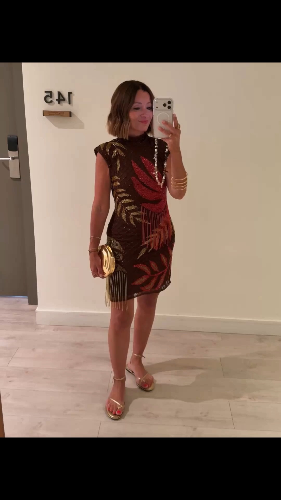 Wearing my usual size in petite. The dress is really comfy to wear.

#LTKuk #LTKdatenight #LTKpartywear