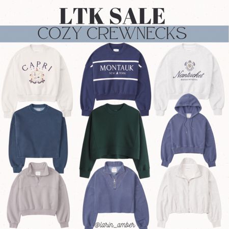 Cozy crewnecks on sale! Copy the promo code in the post! 



#LTKSale #LTKsalealert #LTKstyletip