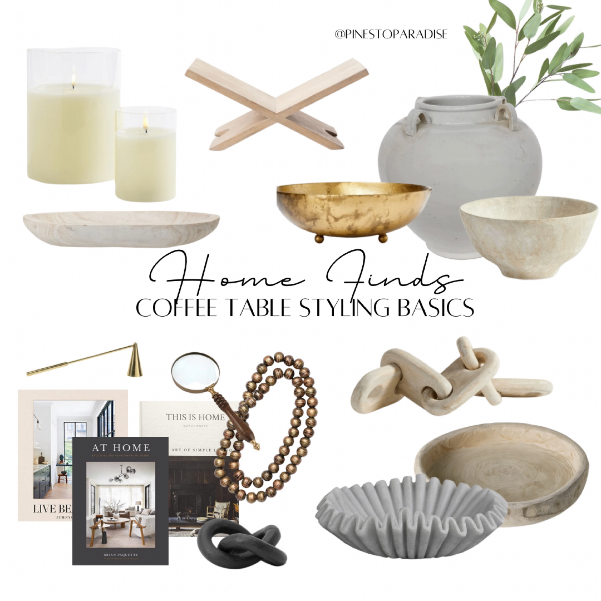 Coffee table styling favorites 🤍

coffee table, styling, home decor, coffee table decor, home, living room, spring, spring refresh, sale, update, console table, vase, decorative bowl, flameless candle, Amazon, Target, designer

#LTKsalealert #LTKhome #LTKFind
