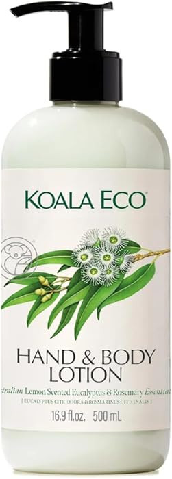 Koala Eco Lotion- with Australian Lemon Scented Eucalyptus & Rosemary Essential Oil - 16oz | Amazon (US)