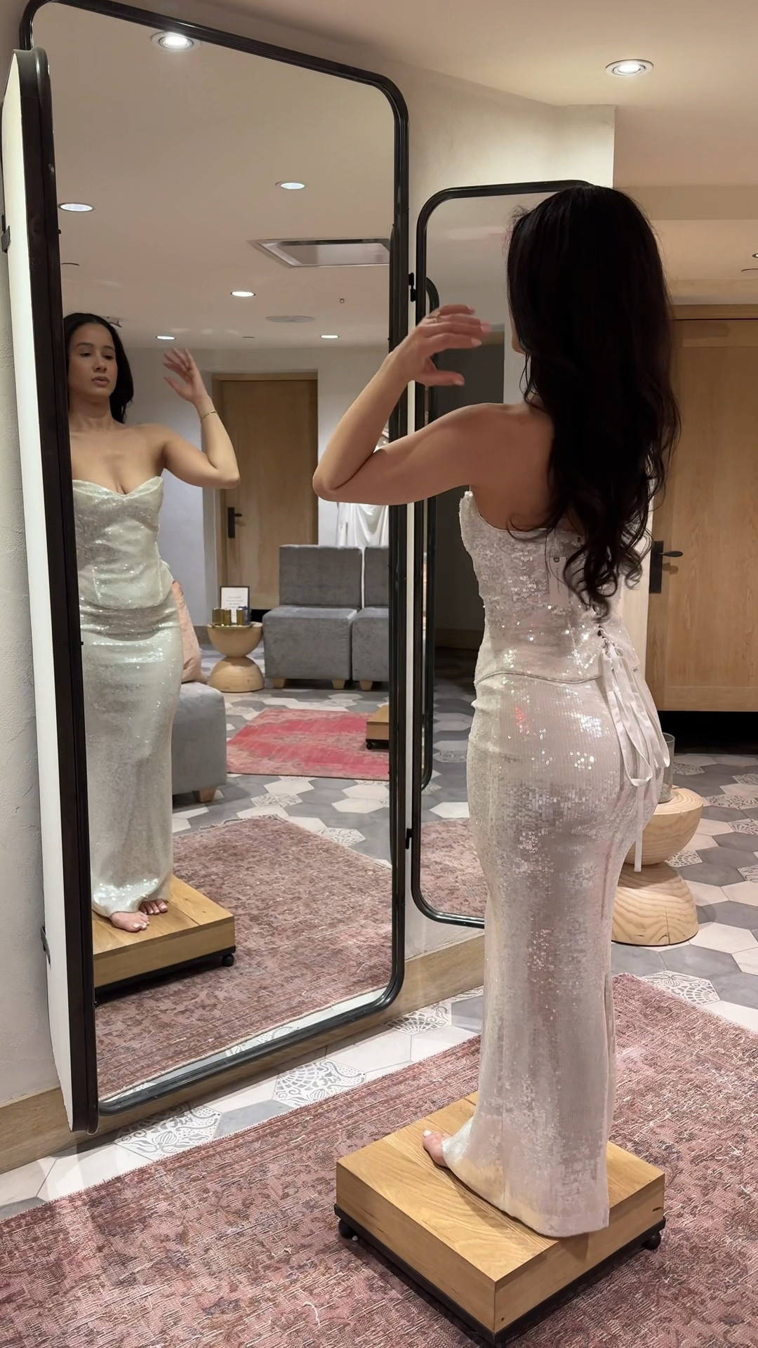 One of the prettiest little white dresses (it’s a set but that doesn’t sound as cute 😂) 