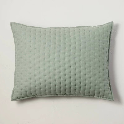 Cashmere Blend Quilted Pillow Sham - Casaluna™ | Target