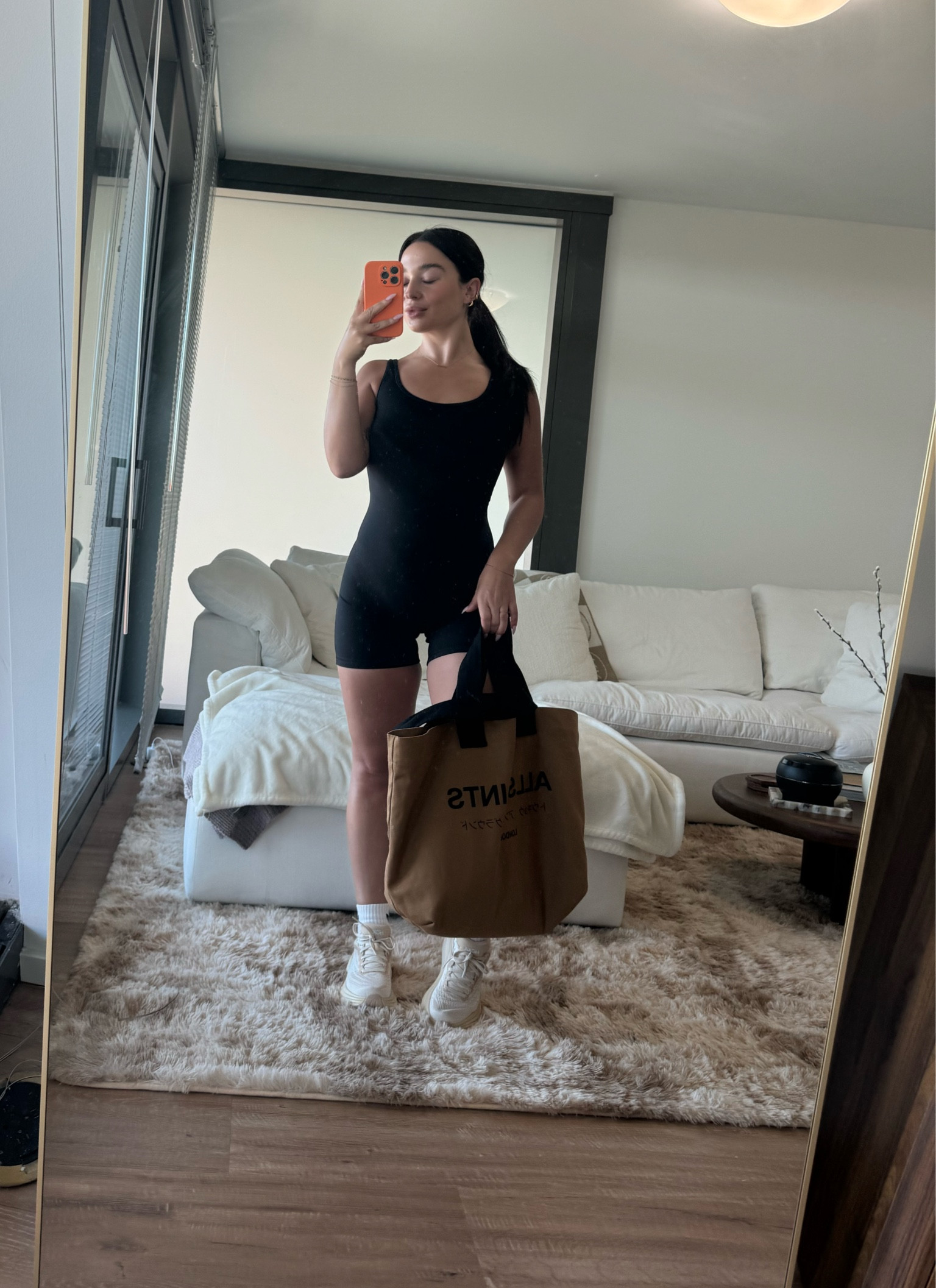 romper size small 
all saints bag out of stock - linked similar 