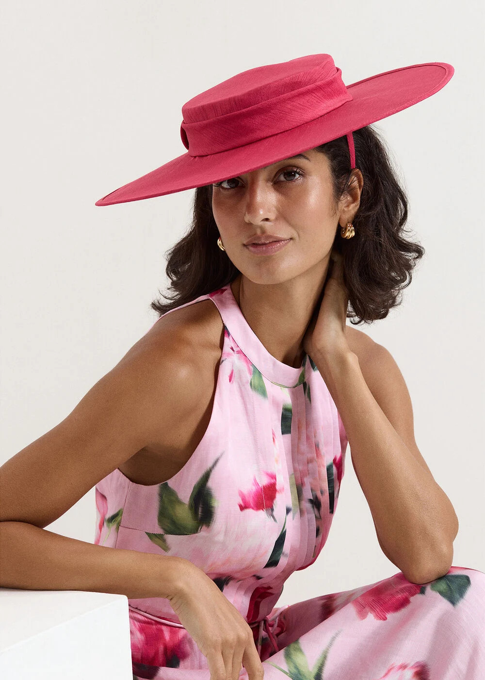 Shantung Boater | Phase Eight UK | | Phase Eight