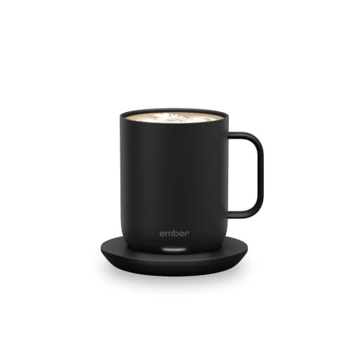 Ember Temperature Control Smart Mug 2, 10 Oz, App-Controlled Heated Coffee Mug with 80 Min Battery Life and Improved Design, Black | Amazon (US)