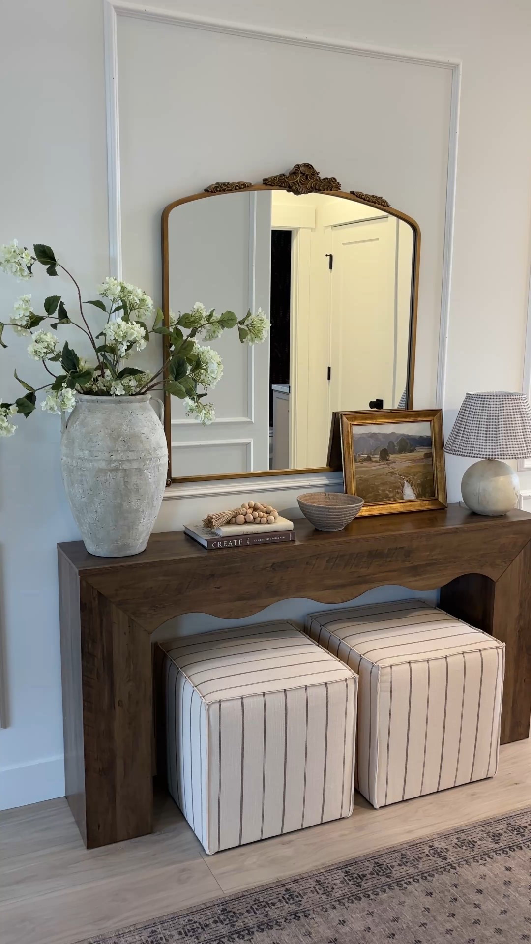 My console is only $129 right now! Run! 
#entryway #consoletable #entrywaytable #consoletablestyling #homedecor #interiordesign

#LTKSeasonal #LTKSaleAlert #LTKHome