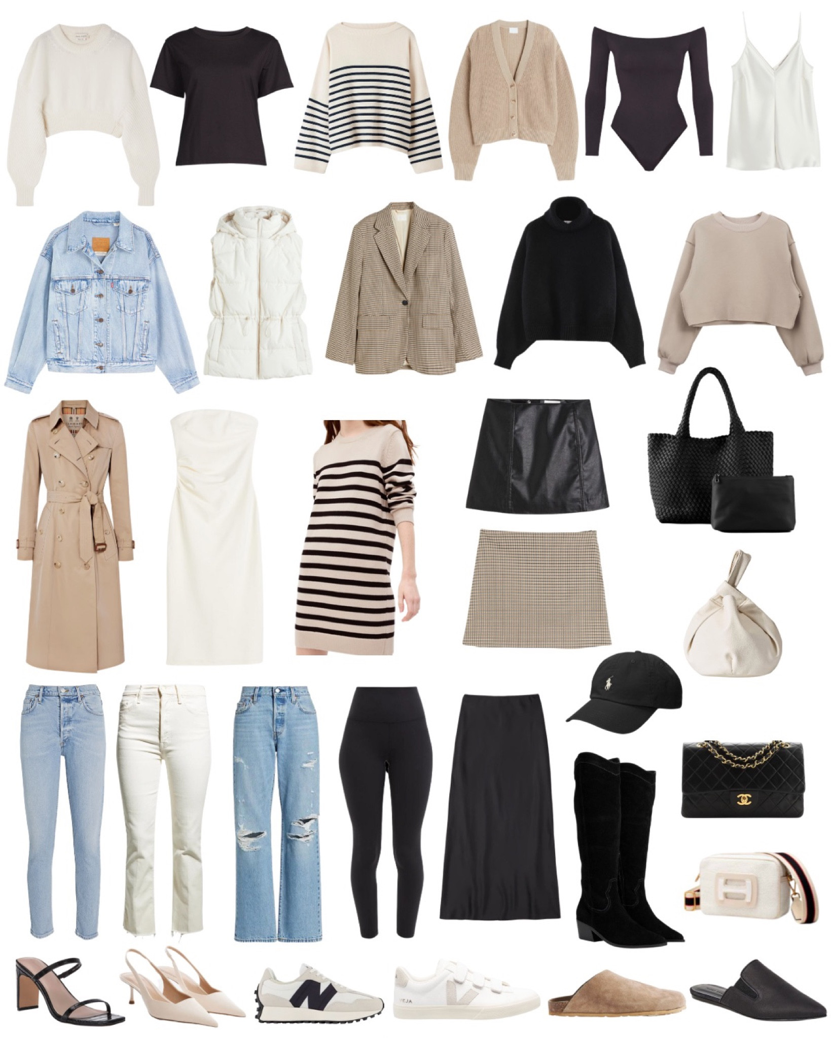 Classic Fall Capsule Wardrobe 

Full post and sizing at http://redwhitedenim.com/fall-capsule-wardrobe-2023/

#LTKSeasonal #LTKstyletip