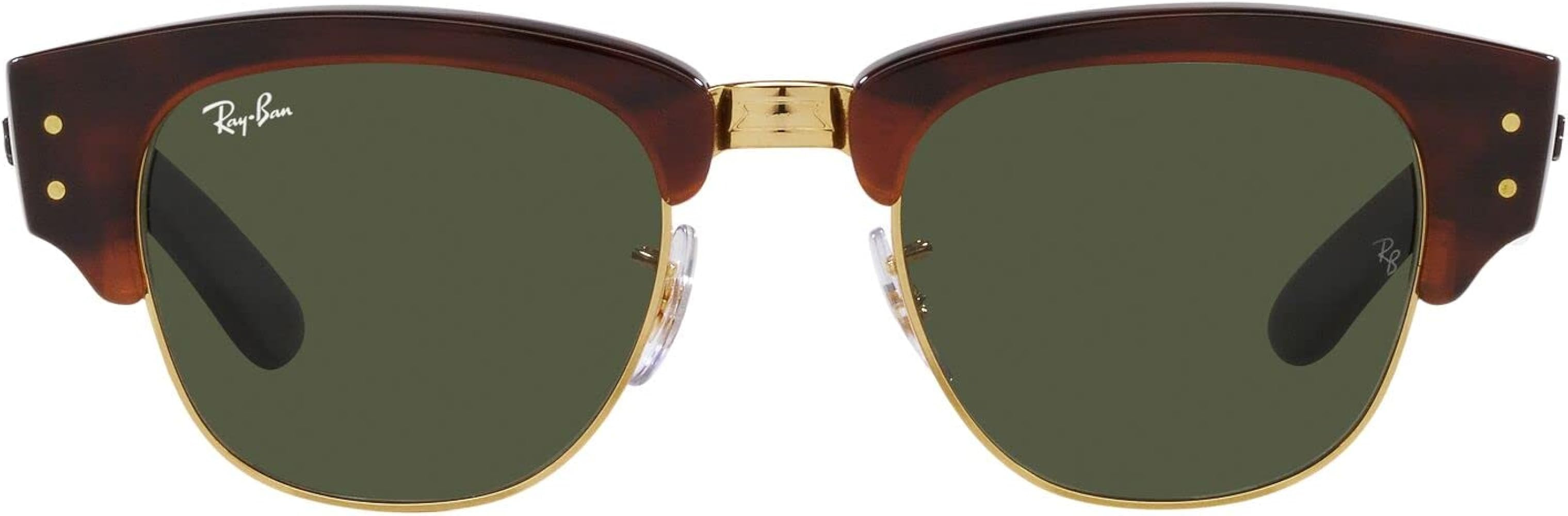 Ray-Ban Women's RB0316S Mega Clubmaster Square Sunglasses | Amazon (US)